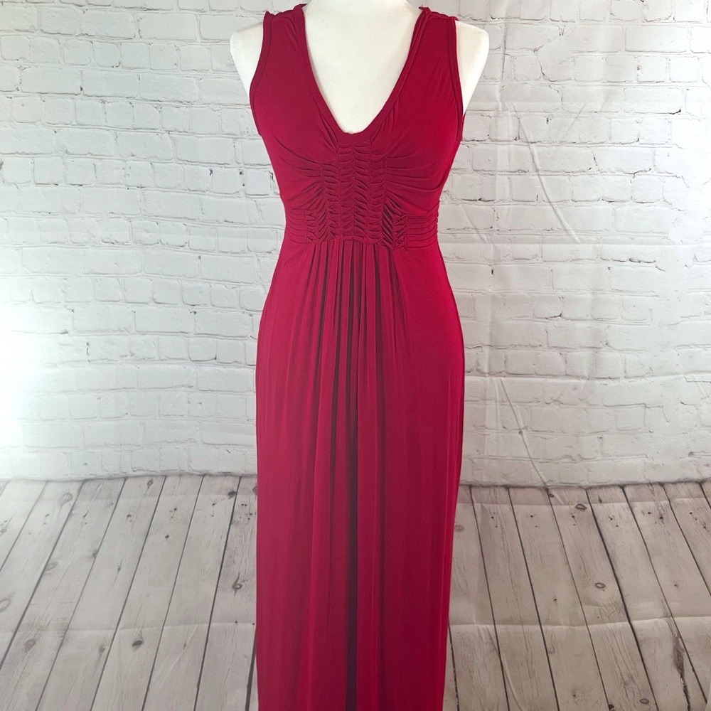 Max Studio - Maxi Raspberry Dress (S)